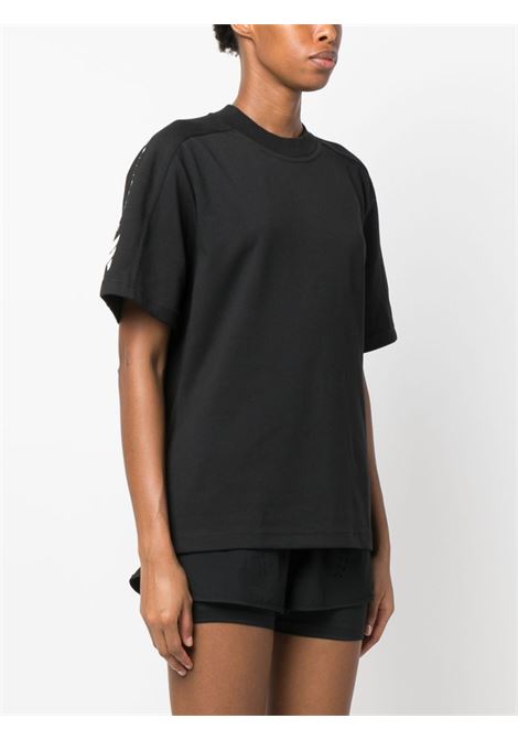 T-shirt con stampa in nero - donna ADIDAS BY STELLA MC CARTNEY | IB6854BLK